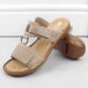 7. Bequeme Rieker W RKR681 beige Flip-Flops