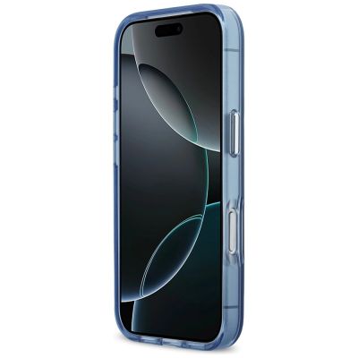 5. Karl Lagerfeld Karl & Choupette MagSafe Back Case für iPhone 17 Pro Max – Blau