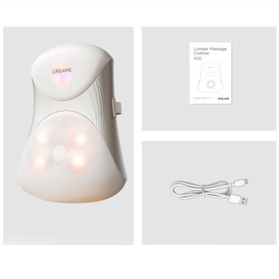 11. Dreame W30 Massagegerät – Massagekissen für Lendenwirbelsäule und Rücken, beige