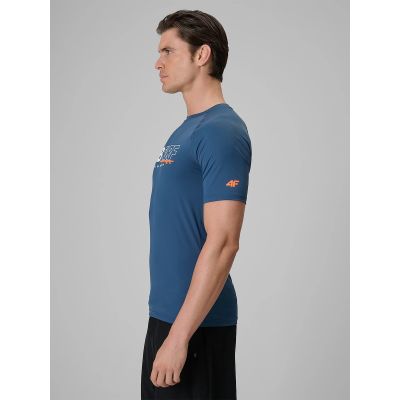 4. Herren-T-Shirt 4F 4FRSS26TFWSM001-31S für Schwimmen und Wassersport mit UPF50+ Filter