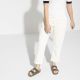 8. Birkenstock Arizona Soft Footbed Oiled Leather Narrow Faded Khaki Slides für schmale Füße (1019377)