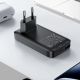 10. Acefast A100 65W GaN 2 USB-C+ USB-A Ladegerät ultradünn – Schwarz