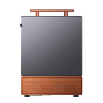 22. Jonsbo T7 PC-Gehäuse, Midi-Tower, mATX, gehärtetes Glas