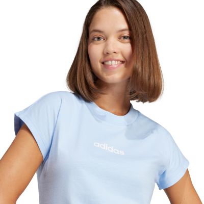9. adidas Essentials Linear Cotton W T-Shirt JG8660
