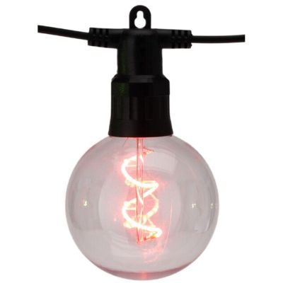 2. GARTENGARTEN-PARTY-LICHTERKETTE 10 LED G80 MEHRFARBEN