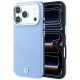 BMW Logo mit schrägen Prägebuchstaben, MagSafe-Hülle für iPhone 18 Pro Max / 17 Pro Max – Blau