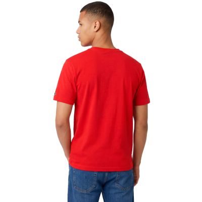 3. Champion Kurzarm-T-Shirt für Herren, rot, 221798 RS067