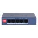4. Dahua Technology CS4005-4ET1GT-36 Managed Network Switch L2 Gigabit Ethernet (10/100/1000) unterstützt PoE Blue