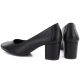 12. Damen-Lederloafer in Schwarz Sergio Leone MK25112-S