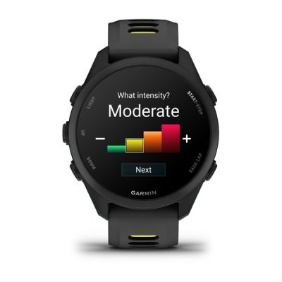 6. Garmin Forerunner 170 42,6 mm Black Amp Yellow Uhr