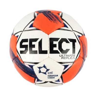 Select Ultimate European League Replica 3 v25 EHF Handball II Klasse weiß-orange 13521/270063