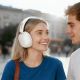 5. Acefast H12 Kabelloser On-Ear-Bluetooth-5.4-Kopfhörer mit ANC – Weiß