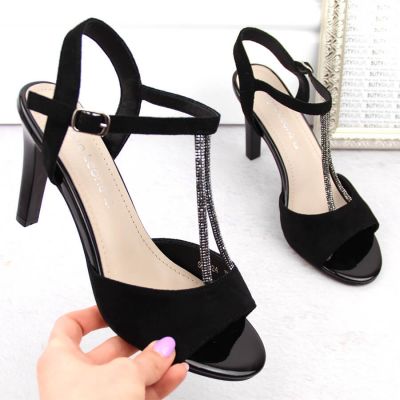 5. Sergio Leone W SK438 Wildledersandalen Schwarz