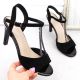 5. Sergio Leone W SK438 Wildledersandalen Schwarz