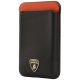 2. Lamborghini Urus D8 MagSafe Magnet-Handyhülle aus echtem Leder – Schwarz und Rot