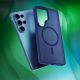 4. Samsung Galaxy S26 Ultra - 3mk Smoke MagCase Blau