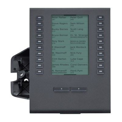 2. Funktionserweiterungsmodul für Auerswald COMfortel D-XT20i VoIP-Telefon - für COMfortel D-210, D-400, D-600 (90271)