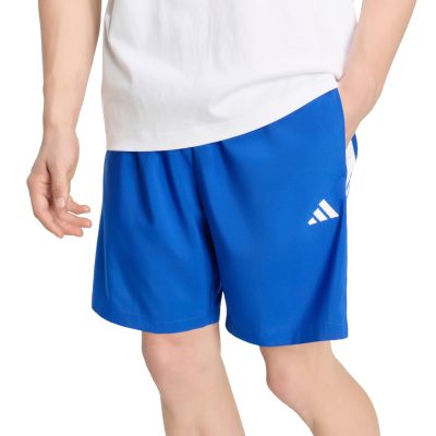 4. adidas Essentials 3-Streifen Chelsea Lite Webshorts für Herren, Blau, KY4156