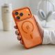 8. Tech-Protect Magmat Magsafe CC Hülle für iPhone 17 Pro / 18 Pro - orange-transparent