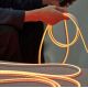 9. Vention Silikon-Neon-LED-Streifen mit IR-Fernbedienung und 12-V-Gleichstromnetzteil, 5 m
