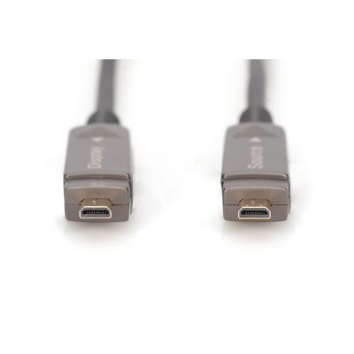 11. Digitus Hybrid 4K AOC HDMI-Glasfaserkabel mit 10 m abnehmbarem Stecker