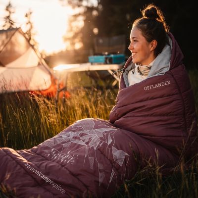 3. OFFLANDER BREITER CAMPING-SCHLAFSACK