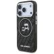 2. Karl Lagerfeld IML Glitter Karl&Choupette Heads Logo MagSafe Case für iPhone 17 Pro - Schwarz