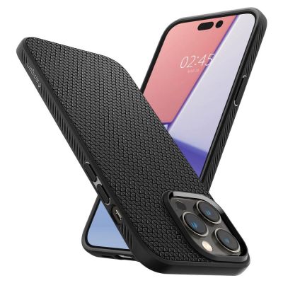 10. Spigen Liquid Air Hülle für iPhone 14 Pro – Mattschwarz