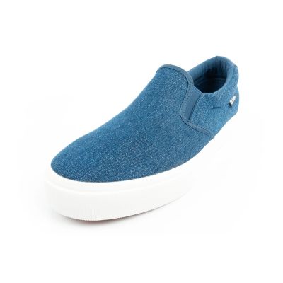 12. Lee Cooper Herren Sneakers Schuhe modische bequeme Slip-On Jeans Slip on