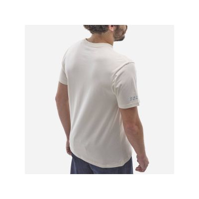 4. MILLET Herren-T-Shirt mit Chamonix-Logo, Größe M, Beige