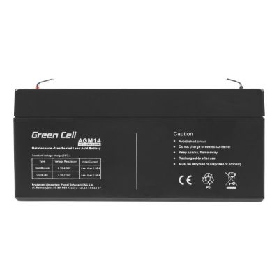 4. GREEN CELL GEL-BATTERIE AGM14 6V 3,2AH