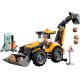 3. LEGO City 60480 - Gelber Baggerlader