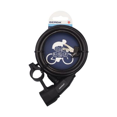 2. Gerda Fahrradschloss, Kabel mit Tragegriff, Typ S, Flex 1500/8A 0SFLU150008 06A2YP