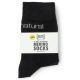 Kinder-Socken SUPER.NATURAL KIDS ALL DAY SOCKS 2-PACK schwarz