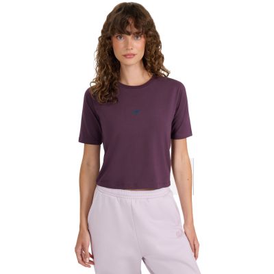 7. Damen T-Shirt 4F F2971 dunkelviolett 4FWAW25TTSHF2971 50S