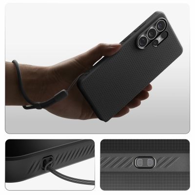 22. Spigen Liquid Air Mag MagSafe Hülle für Samsung Galaxy S26 Ultra – Schwarz
