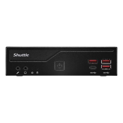 9. Shuttle DB860 Barebone-PC, Größe 1,35L, Schwarz, Intel B860 LGA 1851 (Sockel V1)