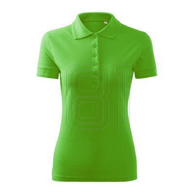 2. Malfini Pique Polo Free W MLI-F1092 grünes Apfel-Poloshirt
