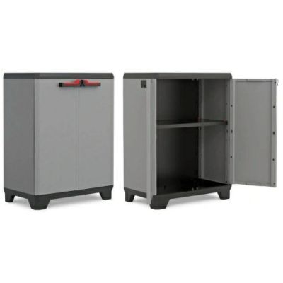 KETER Werkzeugschrank mit Regalböden STILO 68x39x90cm IT Neu