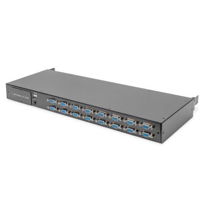 11. Digitus DS-72221-3GE Rackkonsole 48,3 cm (19") 1920 x 1080 px Schwarz 1 HE