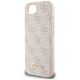 5. Guess 4G Script Logo MagSafe iPhone 16e Hülle - Rosa