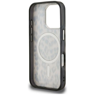 7. Karl Lagerfeld IML Leopard Pattern MagSafe Case für iPhone 16 Pro Max - Braun