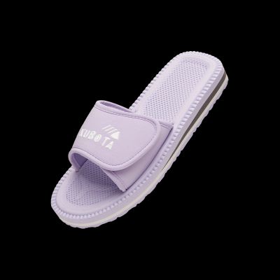 3. Kubota Velcro Classic Flip-Flops Pastellviolett K25SS-100-001-10-1