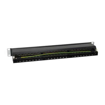2. 19-Zoll-Patchpanel 48xRJ45 Cat6 FTP 1U 250MHz RAL9005