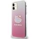 2. Hello Kitty IML Gradient Electrop Kitty Head Hülle für iPhone 11 / Xr – Pink