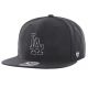 47 Brand Los Angeles Dodgers No Shot 47 Captain B-NSHOT12WBP-BKD Baseballkappe