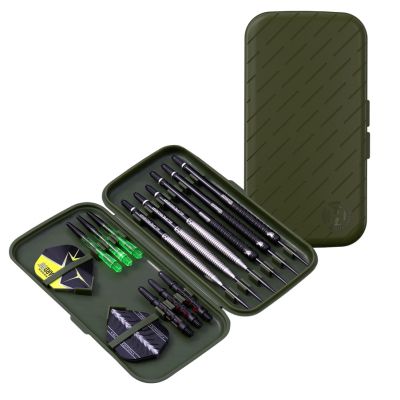 2. Harrows Slimcase 6 Grünes Dart-Etui
