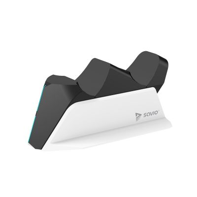 6. SAVIO GCS-01 LADESTATION FÜR PS5 PAD, USB