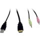 4. Inter-Tech AS-42HA HDMI KVM-Switch Schwarz