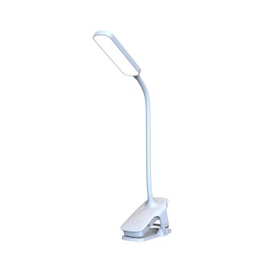 3. Wozinsky VT-02 Mini-LED-Leselampe mit Klemme und USB-C-Kabel, 80 cm – Weiß